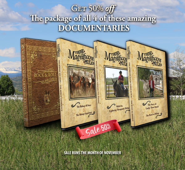 NOVEMNBER SALE! Those Magnificent Mules Documentaries 50% OFF!